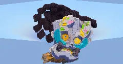 Terastal Ogerpon Cornerstone Mask — Minecraft Build by LeonisBuilds (1)
