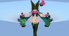 Meowscarada — Minecraft Build by LeonisBuilds (1)