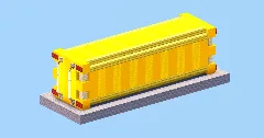Yellow Container — Minecraft Build by LeonisBuilds (1)