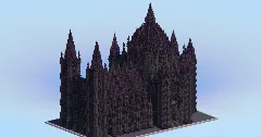 Gothic Cathedral v2 Blackstone — Minecraft Build by LeonisBuilds (3)