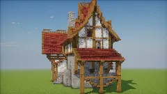 Medieval House — Minecraft Build by claraneto (2)