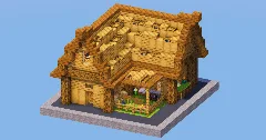 Oak Beginner House — Minecraft Build by LeonisBuilds (2)