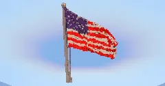 USA Flag — Minecraft Build by LeonisBuilds (2)