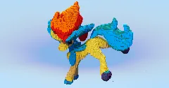 Keldeo — Minecraft Build by LeonisBuilds (1)