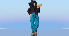 Maki Zenin from Jujutsu Kaizen — Minecraft Build by LeonisBuilds (1)