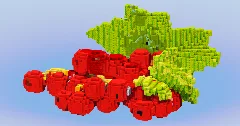 Red Currant Fruit — Minecraft Build by LeonisBuilds (1)