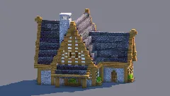 Medieval House – Fully Decorated Interior | Download — Minecraft Build by RaekonBuilds (2)