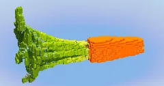 Carrot Vegetable — Minecraft Build by LeonisBuilds (1)