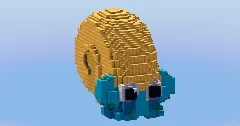 Omanyte from Pokemon — Minecraft Build by LeonisBuilds (1)