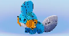 Mudkip from Pokemon — Minecraft Build by LeonisBuilds (2)