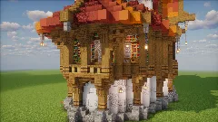 Medieval House - Medieval Library — Minecraft Build by claraneto (7)
