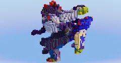 Urshifu Rapid Strike Gigantamax from Pokemon — Minecraft Build by LeonisBuilds (2)