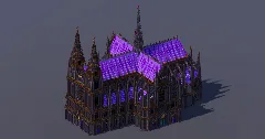 Magical Gothic Cathedral — Minecraft Build by MellowHat (2)