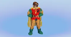 Robin from DC Comics — Minecraft Build by LeonisBuilds (1)