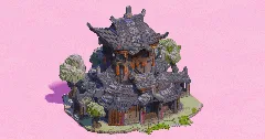 Teal Roof Chinese Temple — Minecraft Build by EasternRealms (2)