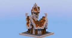 Brown Medieval Fantasy House 4 — Minecraft Build by LeonisBuilds (2)