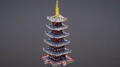 Gray Japanese Pagoda — Minecraft Build by MellowHat (2)
