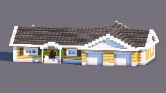 Modern Suburban Ranch House | Family Home — Minecraft Build by RaekonBuilds (1)