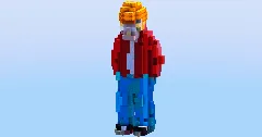 Phillip J Fry — Minecraft Build by LeonisBuilds (2)