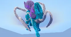 Suicune — Minecraft Build by LeonisBuilds (1)