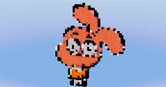 Anais from The Amazing World of Gumball — Minecraft Build by LeonisBuilds (2)