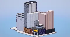 City Skyscraper — Minecraft Build by LeonisBuilds (2)