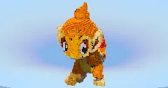 Chimchar — Minecraft Build by LeonisBuilds (1)