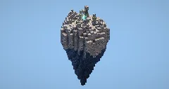 Flying Stone Island — Minecraft Build by LeonisBuilds (1)