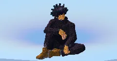 Megumi Fushiguro — Minecraft Build by LeonisBuilds (2)