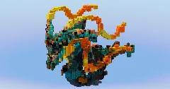 Mega Rayquaza from Pokemon — Minecraft Build by LeonisBuilds (2)