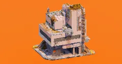 Concrete Corner Building — Minecraft Build by StarWarsCreations (1)
