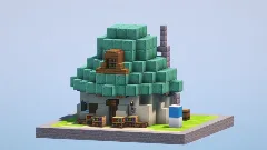 Brainy Smurf House — Minecraft Build by LeonisBuilds (1)