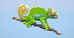 Chameleon Small‎ — Minecraft Build by LeonisBuilds (2)