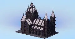 Pale Oak Gothic Cathedral Original — Minecraft Build by LeonisBuilds (2)