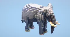 Elephant Small‎ — Minecraft Build by LeonisBuilds (2)