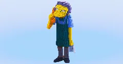 Moe Szyslak — Minecraft Build by LeonisBuilds (2)