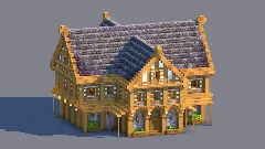 Medieval House – Fully Decorated Interior | Download — Minecraft Build by RaekonBuilds (2)