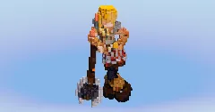 Astrid from How To Train Your Dragon — Minecraft Build by LeonisBuilds (1)
