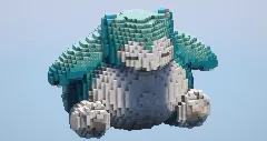Snorlax from Pokemon — Minecraft Build by LeonisBuilds (2)