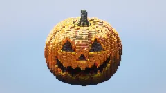 Halloween Scary Pumpkin — Minecraft Build by LeonisBuilds (1)