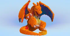 Charizard — Minecraft Build by LeonisBuilds (1)