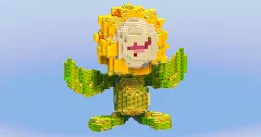 Sunflora from Pokemon — Minecraft Build by LeonisBuilds (2)