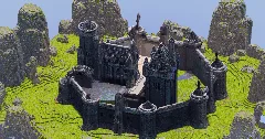 Stone Castle with Church — Minecraft Build by StrongholdStudios (2)