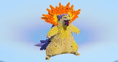 Typhlosion — Minecraft Build by LeonisBuilds (1)
