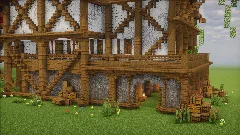 Medieval House — Minecraft Build by claraneto (8)