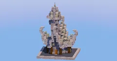 Light Gray Medieval Fantasy House 1 — Minecraft Build by LeonisBuilds (1)