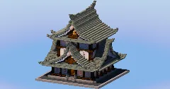 Japanese Temple Tuff Bricks — Minecraft Build by LeonisBuilds (2)
