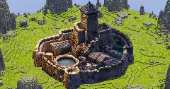 Circular Medieval Castle — Minecraft Build by StrongholdStudios (2)