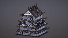 Large Japanese Castle — Minecraft Build by MellowHat (2)