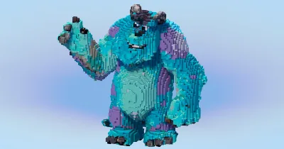 Sulley — Minecraft Build by LeonisBuilds